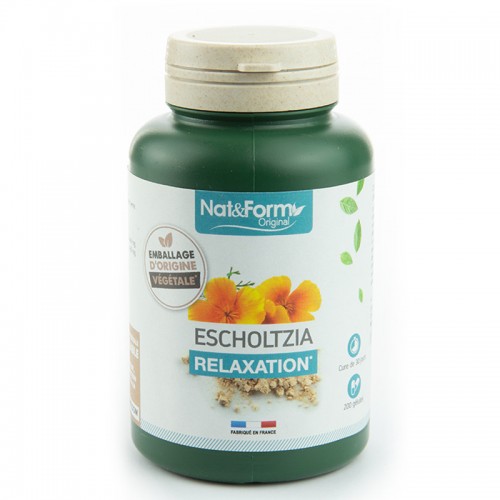 NAT&FORM / ESCHOLTZIA RELAXATION / ЕШОЛЦИЯ (КАЛИФОРНИЙСКИ МАК) КАПС. X200