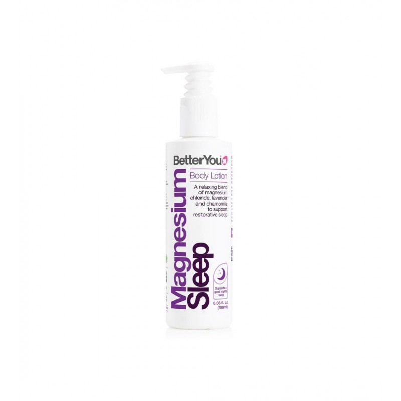 BETTER YOU MAGNESIUM SLEEP MINERAL LOTION / БЕТЪР Ю ОТПУСКАЩ МИНЕРАЛЕН ЛОСИОН 180МЛ