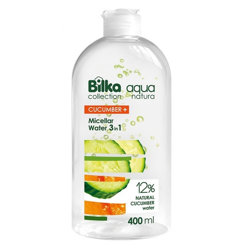 BILKA COLLECTION / AQUA NATURA / МИЦЕЛАРНА ВОДА 3 В 1 400МЛ
