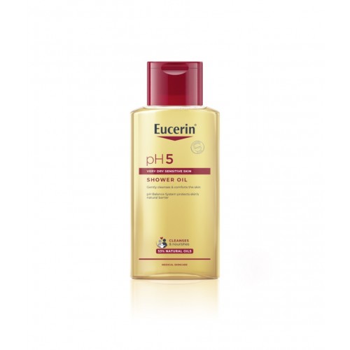 EUCERIN PH5 SHOWER OIL / ЕУСЕРИН ПХ5 ДУШ-ОЛИО ЗА ЧУВСТВИТЕЛНА КОЖА 200 МЛ