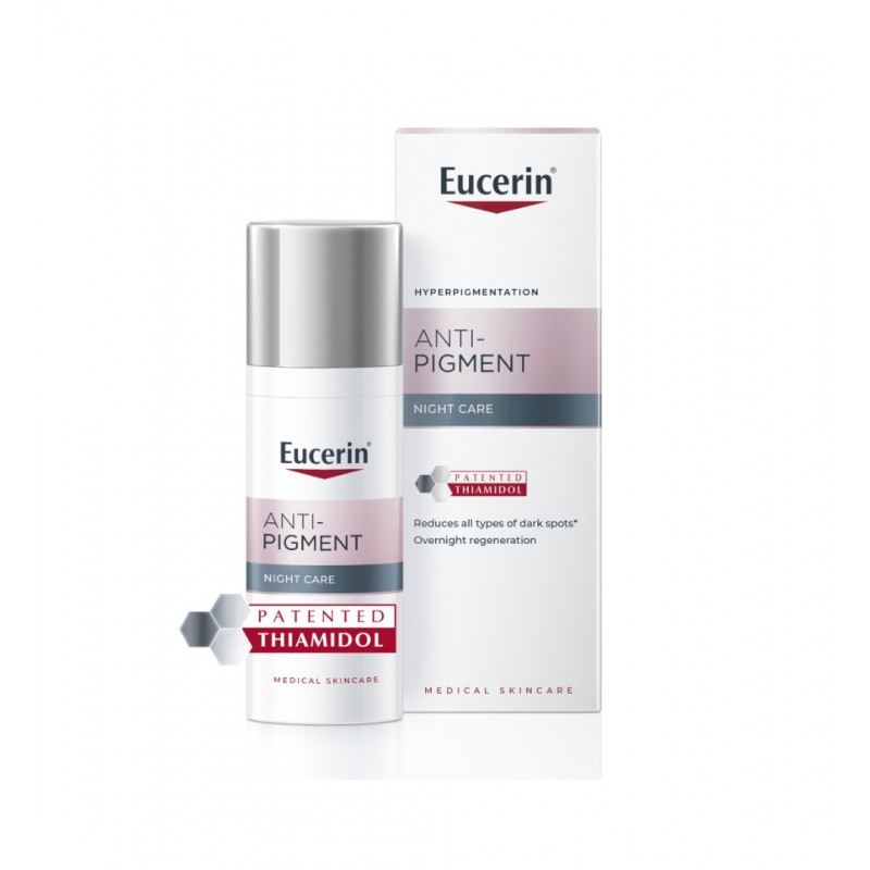 EUCERIN ANTI-PIGMENT NIGHT CREAM / ЕУСЕРИН АНТИ-ПИГМЕНТ НОЩЕН КРЕМ ПРОТИВ ТЪМНИ ПЕТНА 50МЛ