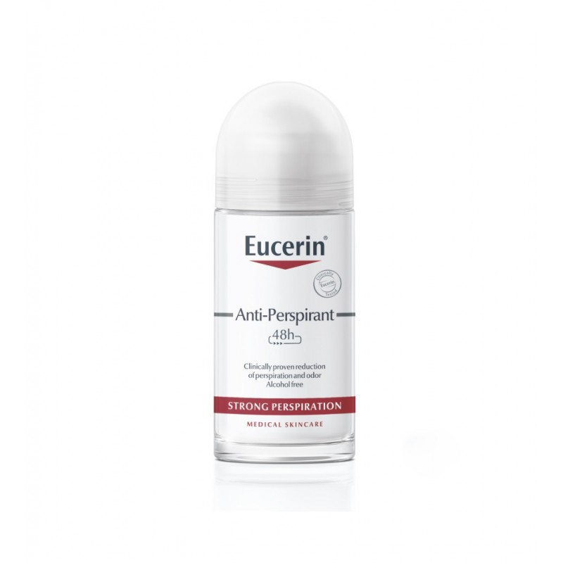 EUCERIN ANTI-TRANSPIRANT 48H DEODORANT / ЕУСЕРИН РОЛ-ОН ДЕЗОДОРАНТ ПРОТИВ СИЛНО ИЗПОТЯВАНЕ 50 МЛ EUCERIN ANTI-TRANSPIRANT 48H DEODORANT / ЕУСЕРИН РОЛ-ОН ДЕЗОДОРАНТ ПРОТИВ СИЛНО ИЗПОТЯВАНЕ 50 МЛ