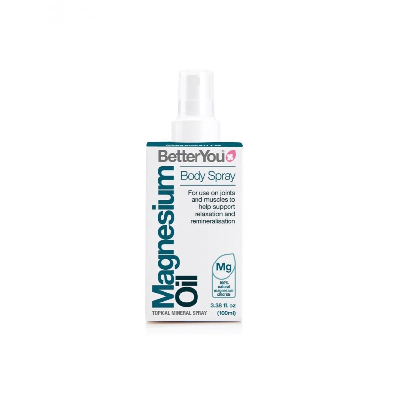 BETTER YOU MAGNESIUM OIL ORIGINAL SPRAY / БЕТЪР Ю МАГНЕЗИЕВО ОЛИО БОДИ ОРИГИНАЛ СПРЕЙ 100МЛ BETTER YOU MAGNESIUM OIL ORIGINAL SPRAY / БЕТЪР Ю МАГНЕЗИЕВО ОЛИО БОДИ ОРИГИНАЛ СПРЕЙ 100МЛ