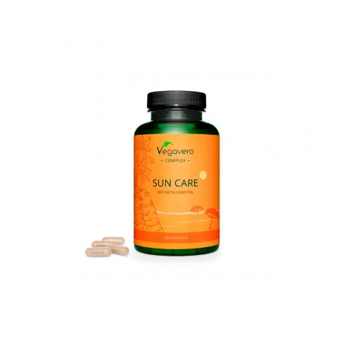 VEGAVERO SUN CARE MIT BETA-CAROTIN / ФОРМУЛА ЗА РАВНОМЕРЕН ТЕН + БЕТА КАРОТИН КАПС. Х180