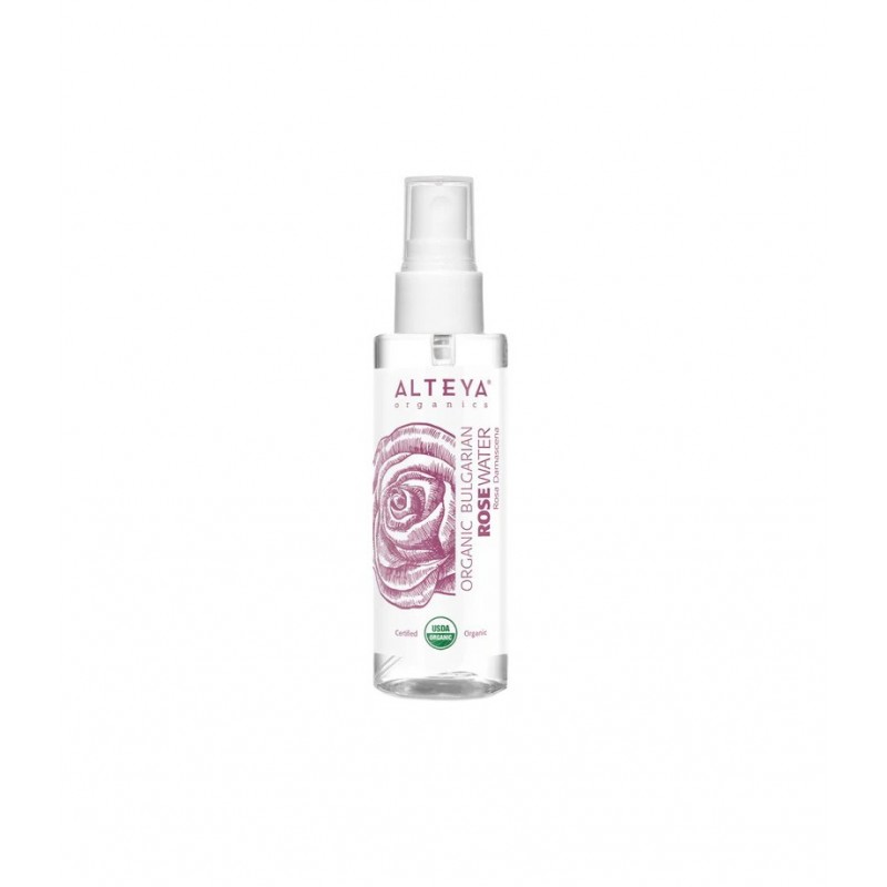 ALTEYA ORGANICS BULGARIAN ROSE WATER / БИО РОЗОВА ВОДА СПРЕЙ БУТИЛКА 100 МЛ ALTEYA ORGANICS BULGARIAN ROSE WATER / БИО РОЗОВА ВОДА СПРЕЙ БУТИЛКА 100 МЛ