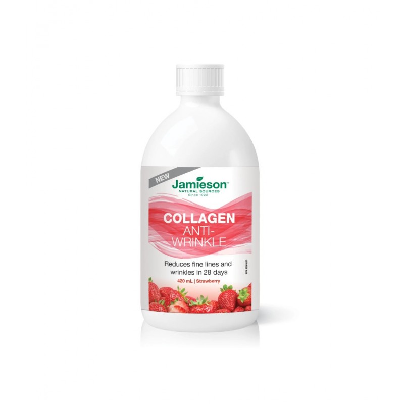 JAMIESON COLLAGEN ANTI-WRINKLE / ДЖЕЙМИСЪН КОЛАГЕН ЗА ЦЯЛОСТЕН АНТИ-ЕЙДЖ И РАЗКРАСЯВАЩ ЕФЕКТ, С ВКУС НА ЯГОДА 420МЛ ДОЗИ X28 JAMIESON COLLAGEN ANTI-WRINKLE / ДЖЕЙМИСЪН КОЛАГЕН ЗА ЦЯЛОСТЕН АНТИ-ЕЙДЖ И РАЗКРАСЯВАЩ ЕФЕКТ, С ВКУС НА ЯГОДА 420МЛ ДОЗИ X28