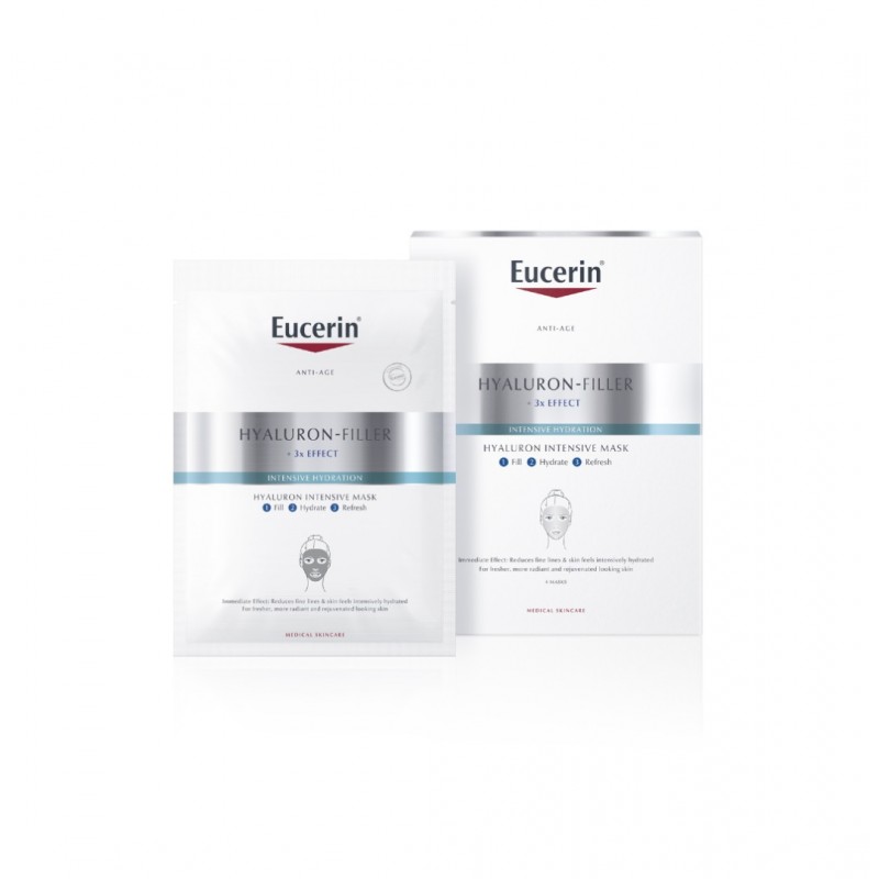 EUCERIN HYALURON-FILLER INTENSIVE MASK / ЕУСЕРИН ХИАЛУРОН-ФИЛЪР ХИДРАТИРАЩА МАСКА БР. X1