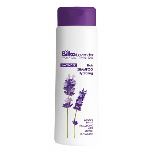 BILKA COLLECTION / LAVENDER & HYALURON HAIR SHAMPOO / ХИДРАТИРАЩ И РЕГЕНЕРИРАЩ ШАМПОАН ЗА КОСА 400МЛ