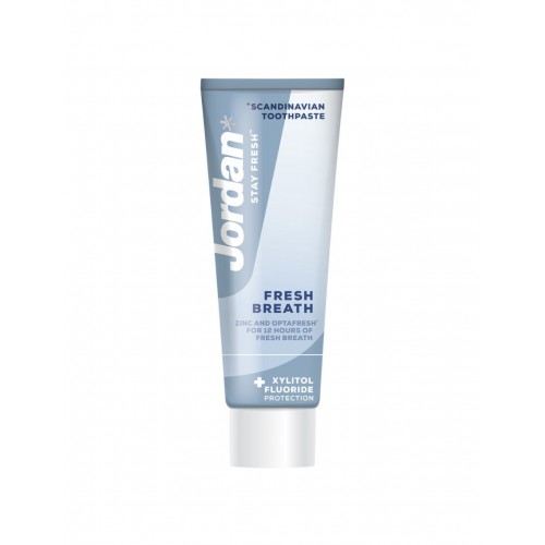 JORDAN / FRESH BREATH СВЕЖ ДЪХ ПАСТА ЗА ЗЪБИ 75МЛ JORDAN / FRESH BREATH СВЕЖ ДЪХ ПАСТА ЗА ЗЪБИ 75МЛ