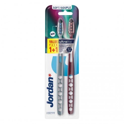 JORDAN / ЧЗ DUO 1+1 ULTRALITE ЧЗ ЧЕТКА ЗА ЗЪБИ СОФТ JORDAN / ЧЗ DUO 1+1 ULTRALITE ЧЗ ЧЕТКА ЗА ЗЪБИ СОФТ
