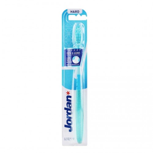 JORDAN / TARGET TEETH AND GUMS HARD ЧЕТКА ЗА ЗЪБИ С ДВОЙНО ДЕЙСТВИЕ JORDAN / TARGET TEETH AND GUMS HARD ЧЕТКА ЗА ЗЪБИ С ДВОЙНО ДЕЙСТВИЕ