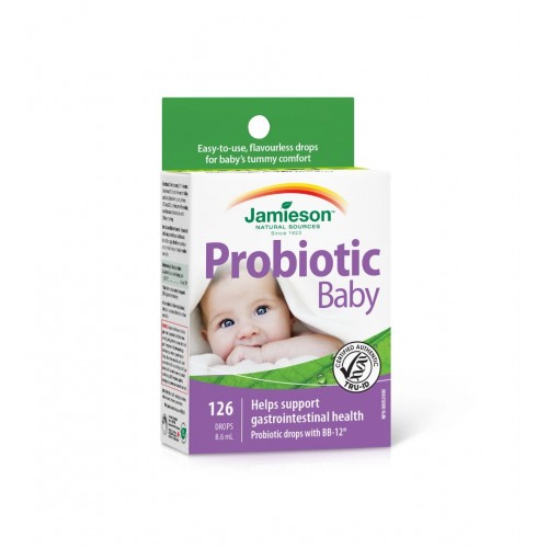 JAMIESON PROBIOTIC BABY DROPS / ДЖЕЙМИСЪН ПРОБИОТИК БЕБЕ 8.6МЛ КАПКИ X126 JAMIESON PROBIOTIC BABY DROPS / ДЖЕЙМИСЪН ПРОБИОТИК БЕБЕ 8.6МЛ КАПКИ X126