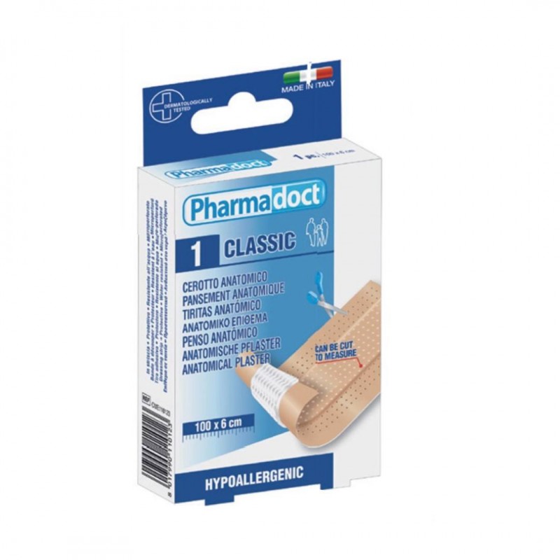 PHARMADOCT / ЛЕНТА 100Х6 МИЕЩА СЕ ПРЕВЪРЗОЧНА ЛЕНТА ТЕЛЕСЕН ЦВЯТ PHARMADOCT / ЛЕНТА 100Х6 МИЕЩА СЕ ПРЕВЪРЗОЧНА ЛЕНТА ТЕЛЕСЕН ЦВЯТ