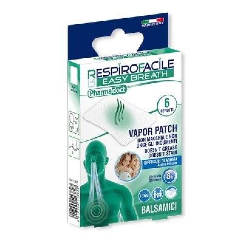 PHARMADOCT EASY BREATH / ПЛАСТИРИ ЗА УЛЕСНЕНО ДИШАНЕ БР. X6