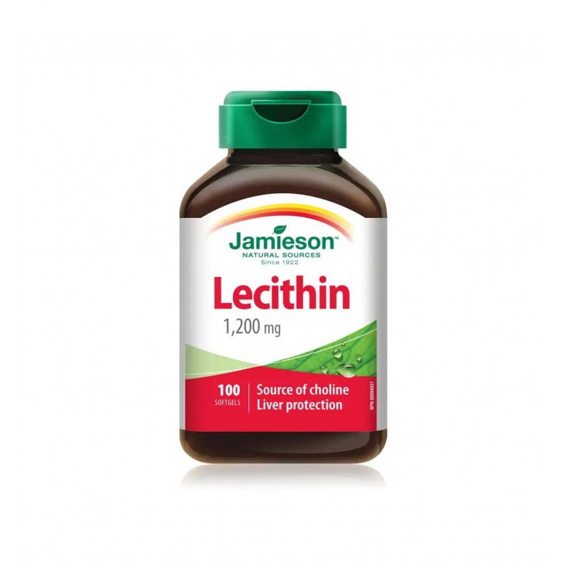 JAMIESON LECITHIN / ДЖЕЙМИСЪН ЛЕЦИТИН 1200МГ КАПС. X100 JAMIESON LECITHIN / ДЖЕЙМИСЪН ЛЕЦИТИН 1200МГ КАПС. X100