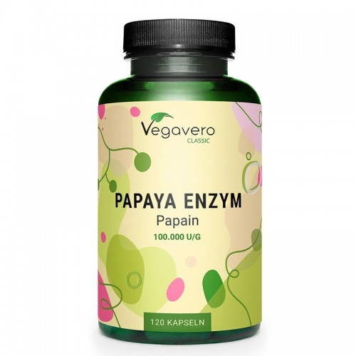 VEGAVERO PAPAYA ENZYM / ПАПАЯ ЕНЗИМИ КАПС. Х120 VEGAVERO PAPAYA ENZYM / ПАПАЯ ЕНЗИМИ КАПС. Х120