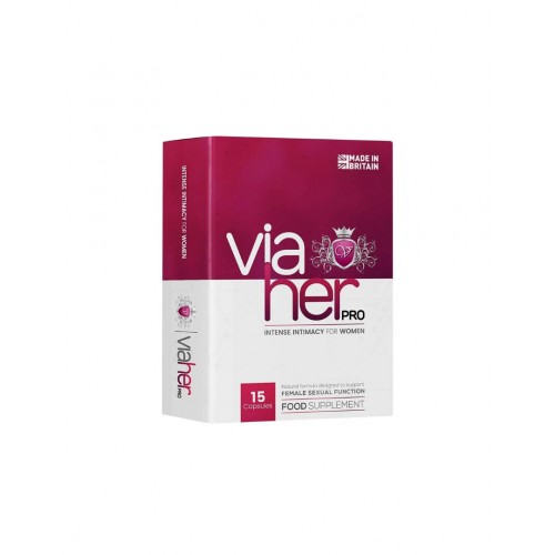 WEIGHT WOLRD / VIA HER PRO (INTENSE INTIMANCY FOR WOMEN) / АФРОДИЗИАК ЗА ЖЕНИ КАПС. Х15