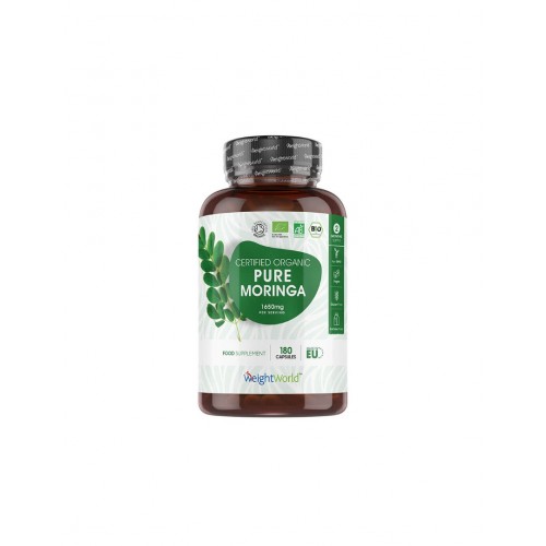 WEIGHT WOLRD / ORGANIC PURE MORINGA / МОРИНГА 550МГ КАПС. Х180