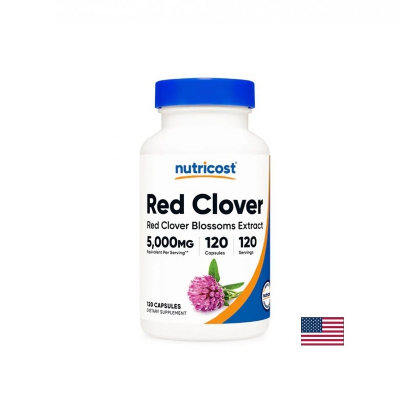 NUTRICOST RED CLOVER BLOSSOMS EXTRACT / ЧЕРВЕНА ДЕТЕЛИНА (ЦВЯТ) ПРИ МЕНОПАУЗА И ХОРМОНАЛЕН ДИСБАЛАНС 200 МГ КАПС. Х 120 NUTRICOST RED CLOVER BLOSSOMS EXTRACT / ЧЕРВЕНА ДЕТЕЛИНА (ЦВЯТ) ПРИ МЕНОПАУЗА И ХОРМОНАЛЕН ДИСБАЛАНС 200 МГ КАПС. Х 120