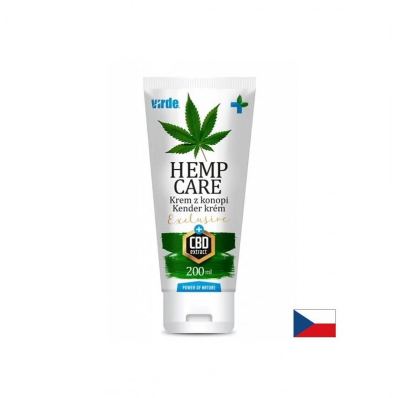 VIRDE HEMP CARE EXCLUSIVE / КРЕМ С КОНОПЕНО МАСЛО И CBD ЗА СУХА, НАПУКАНА И РАЗДРАЗНЕНА КОЖА 200 МЛ VIRDE HEMP CARE EXCLUSIVE / КРЕМ С КОНОПЕНО МАСЛО И CBD ЗА СУХА, НАПУКАНА И РАЗДРАЗНЕНА КОЖА 200 МЛ