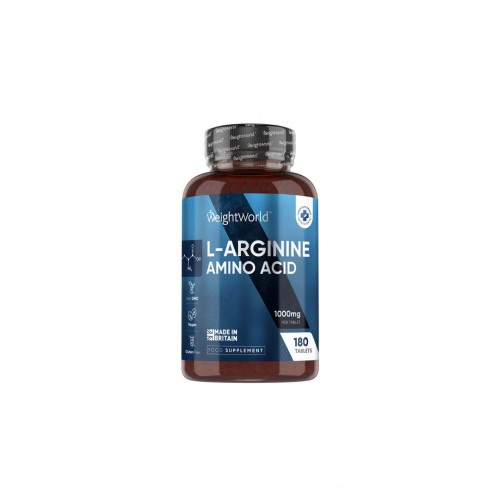 WEIGHT WOLRD / L-ARGININE / L-АРГИНИН 1000МГ ТАБЛ. Х180