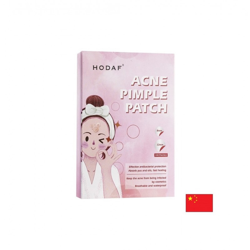 HODAF ACNE PIMPLE PATCH / ПАЧОВЕ СРЕЩУ ПЪПКИ БЪРЗО УСПОКОЯВАНЕ ПРИ АКНЕ БР. X 144