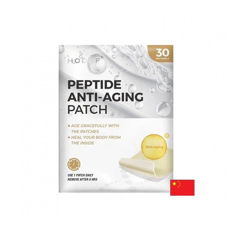 HODAF PEPTIDE ANTI-AGING PATCH / ПЛАСТИРИ ПРОТИВ СТАРЕЕНЕ С ПЕПТИДИ, РЕСВЕРАТРОЛ И КОЕНЗИМ Q10 БР. X 30