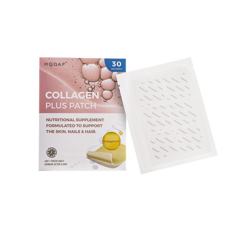 HODAF COLLAGEN PLUS PATCH / ПЛАСТИРИ С КОЛАГЕН КОЖА, КОСА И НОКТИ БР. X 30