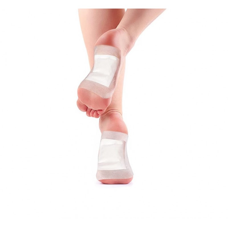 HODAF FOOT PATCH 2 IN 1 GINGER / ПЛАСТИРИ ЗА ДЕТОКСИКАЦИЯ С ДЖИНДЖИФИЛ, ТУРМАЛИН И ОЦЕТ БР. X 10