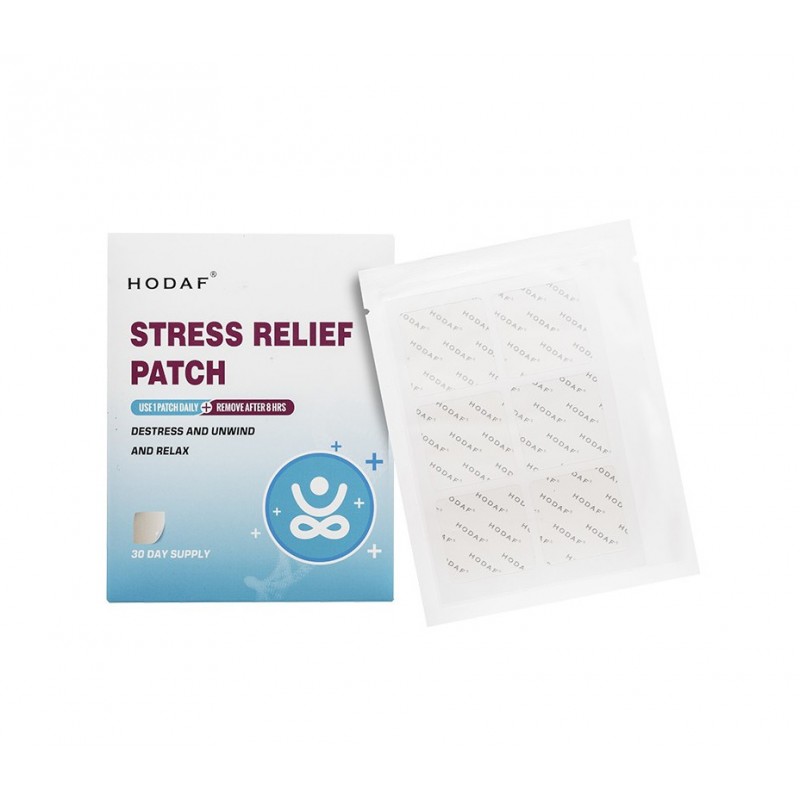 HODAF STRESS RELIEF PATCH / ПЛАСТИРИ ЗА ОБЛЕКЧАВАНЕ НА СТРЕСА С АШВАГАНДА, ЗЛАТЕН КОРЕН И ПАСИФЛОРА БР. X 30