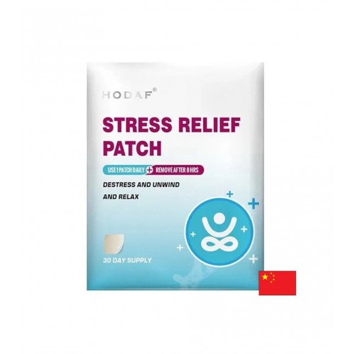 HODAF STRESS RELIEF PATCH / ПЛАСТИРИ ЗА ОБЛЕКЧАВАНЕ НА СТРЕСА С АШВАГАНДА, ЗЛАТЕН КОРЕН И ПАСИФЛОРА БР. X 30