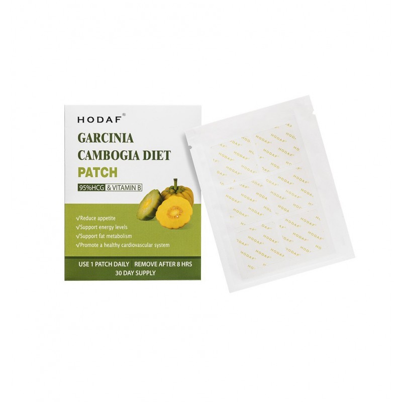 HODAF GARCINIA CAMBOGIA DIET PATCH / ПЛАСТИРИ ЗА ОТСЛАБВАНЕ С ГАРЦИНИЯ КАМБОДЖА, ЗЕЛЕН ЧАЙ И ВИТАМИНИ БР. X 30