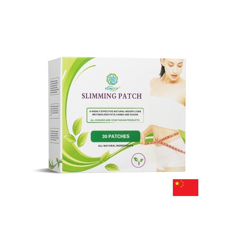 HUAINAN HALL SLIMMING PATCH / ПЛАСТИРИ ЗА ОТСЛАБВАНЕ С ЕТЕРИЧНИ МАСЛА ЗА КОРЕМ И ТАЛИЯ, НОЩНА УПОТРЕБА БР. X 30