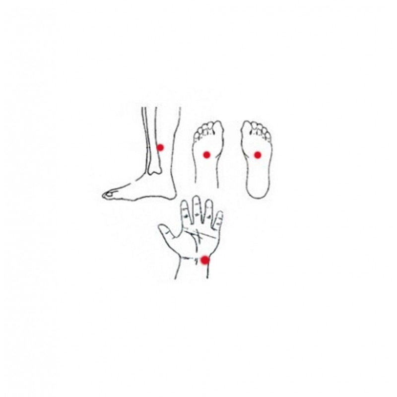 HUAINAN HALL SLEEP PATCH / ПЛАСТИРИ ЗА СЪН ПОДПОМАГАТ ЗАСПИВАНЕТО И СПОКОЙНИЯ СЪН 7 СМ Х 7 СМ БР. X 4
