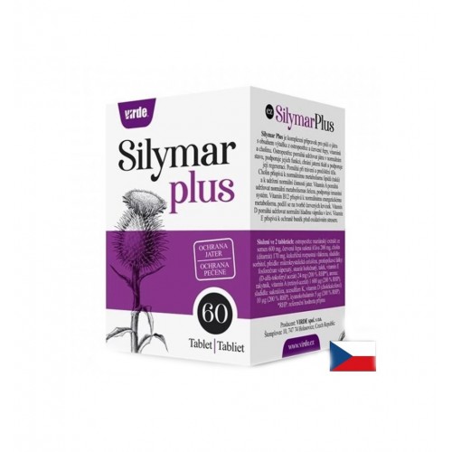 VIRDE SILYMAR PLUS / СИЛИМАР ПЛЮС / С БЯЛ ТРЪН, ХОЛИН И ВИТАМИНИ ЗА ЗДРАВ ЧЕРЕН ДРОБ ТАБЛ. X 60 VIRDE SILYMAR PLUS / СИЛИМАР ПЛЮС / С БЯЛ ТРЪН, ХОЛИН И ВИТАМИНИ ЗА ЗДРАВ ЧЕРЕН ДРОБ ТАБЛ. X 60