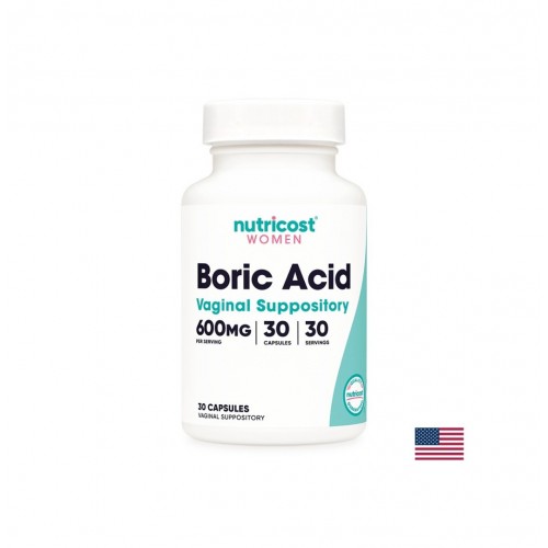 NUTRICOST BORIC ACID / ВАГИНАЛНИ ИНФЕКЦИИ БОРНА КИСЕЛИНА 600 МГ КАПС. X 30 NUTRICOST BORIC ACID / ВАГИНАЛНИ ИНФЕКЦИИ БОРНА КИСЕЛИНА 600 МГ КАПС. X 30