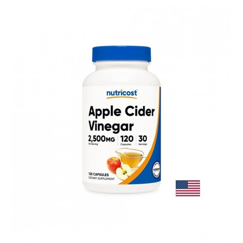 NUTRICOST APPLE CIDER VIGENAR / ЯБЪЛКОВ ОЦЕТ ЗА КОНТРОЛ НА АПЕТИТА И ТЕГЛОТО 625 МГ КАПС. Х 120 NUTRICOST APPLE CIDER VIGENAR / ЯБЪЛКОВ ОЦЕТ ЗА КОНТРОЛ НА АПЕТИТА И ТЕГЛОТО 625 МГ КАПС. Х 120