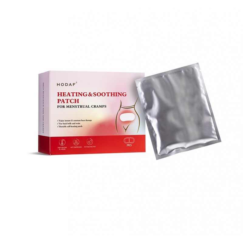 HODAF HEATING SOOTHING PATCH FOR MENSTRUAL CRAMPS / ЗАТОПЛЯЩИ ПЛАСТИРИ ПРИ МЕНСТРУАЛНИ БОЛКИ БР. X 7
