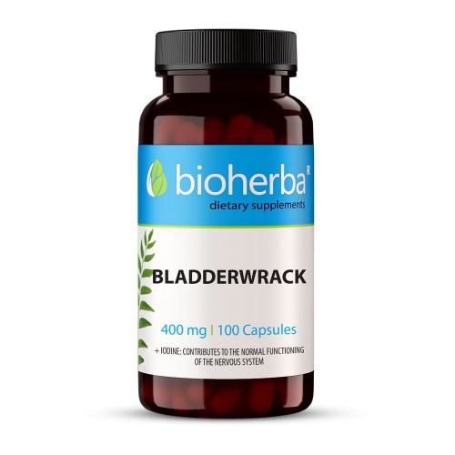 BIOHERBA BLADDEWRACK / БИОХЕРБА МЕХУРЧЕСТО ВОДОРАСЛО 400МГ КАПС. Х100 BIOHERBA BLADDEWRACK / БИОХЕРБА МЕХУРЧЕСТО ВОДОРАСЛО 400МГ КАПС. Х100