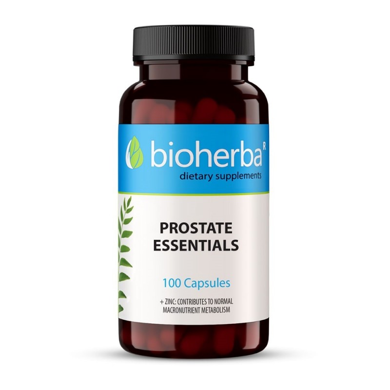 BIOHERBA PROSTATE ESSENTIALS / БИЛКОВА ФОРМУЛА ЗА ПРОСТАТА КАПС. Х100 BIOHERBA PROSTATE ESSENTIALS / БИЛКОВА ФОРМУЛА ЗА ПРОСТАТА КАПС. Х100