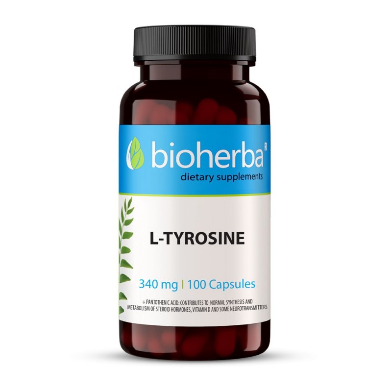 BIOHERBA L-TYROSINE / Л-ТИРОЗИН 340МГ КАПС. Х100 BIOHERBA L-TYROSINE / Л-ТИРОЗИН 340МГ КАПС. Х100