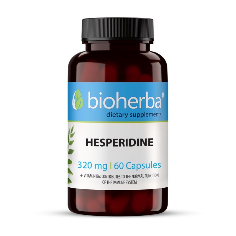 BIOHERBA HESPERIDINE / ХЕСПИРИДИН 320МГ КАПС. Х60