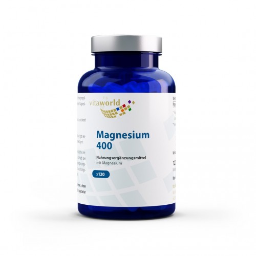 VITA WORLD MAGNESIUM / МАГНЕЗИЙ (ОКСИД) 400МГ КАПС. Х120