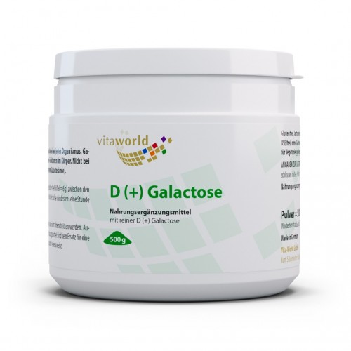 VITA WORLD D+GALACTOSE / Д-ГАЛАКТОЗА 500ГР ПРАХ