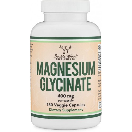 DOUBLE WOOD / MAGNESIUM GLYCINATE / МАГНЕЗИЙ (ГЛИЦИНАТ) КАПС. X180