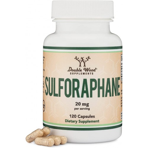 DOUBLE WOOD / SULFORAPHANE / СУЛФОРАФАН 20МГ КАПС. X120