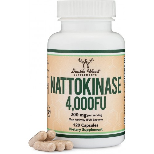 DOUBLE WOOD / NATTOKINASE / НАТОКИНАЗА КАПС. X120