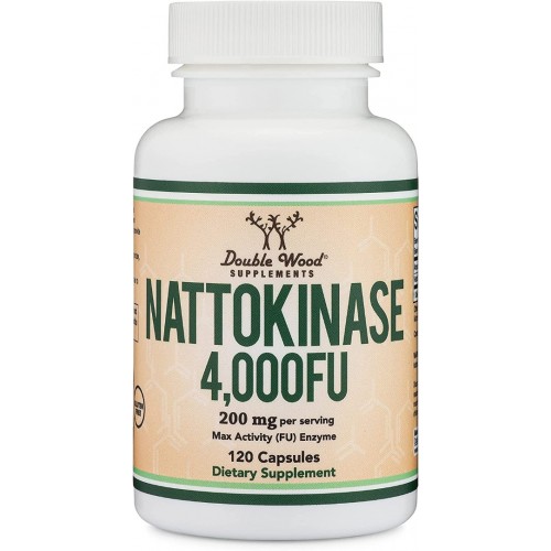 DOUBLE WOOD / NATTOKINASE / НАТОКИНАЗА КАПС. X120 DOUBLE WOOD / NATTOKINASE / НАТОКИНАЗА КАПС. X120