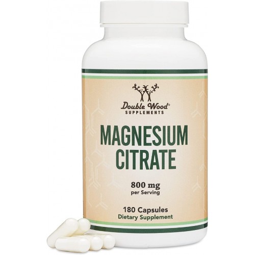 DOUBLE WOOD / MAGNESIUM CITRATE / МАГНЕЗИЙ (ЦИТРАТ) КАПС. X180