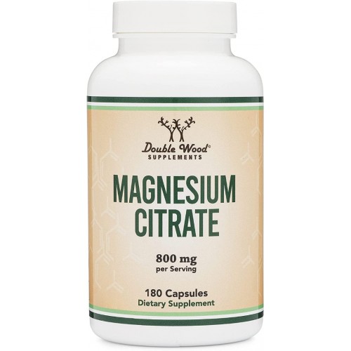 DOUBLE WOOD / MAGNESIUM CITRATE / МАГНЕЗИЙ (ЦИТРАТ) КАПС. X180